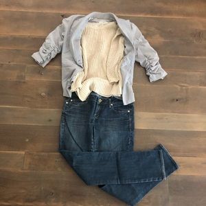 Capsule Wardrobe Sz 8 Neutral Lot of 6 Pieces